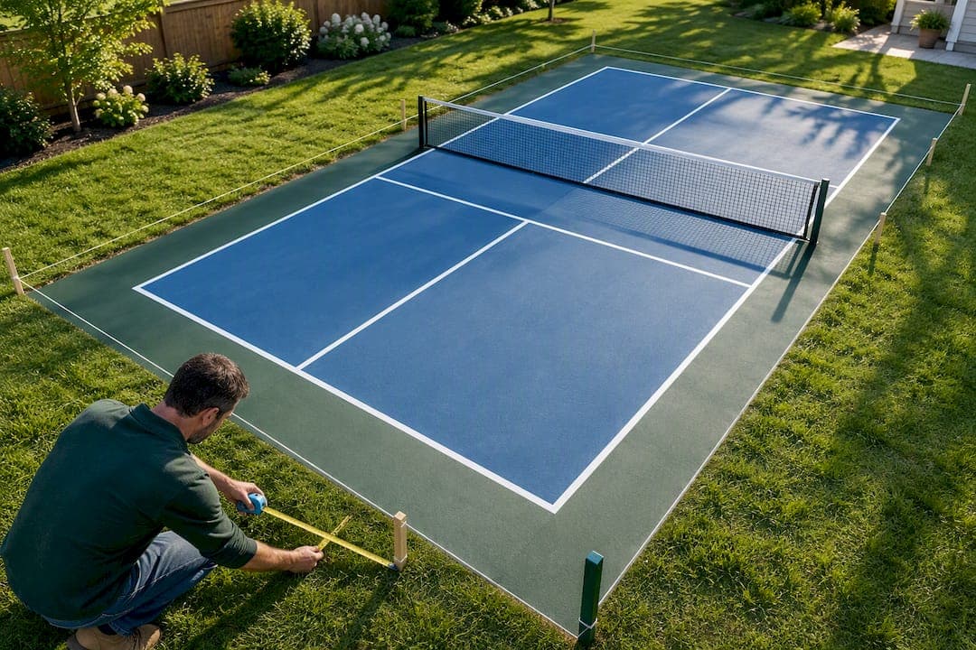 Pickleball Court Dimensions for Homeowners: Site Checklist & Estimator