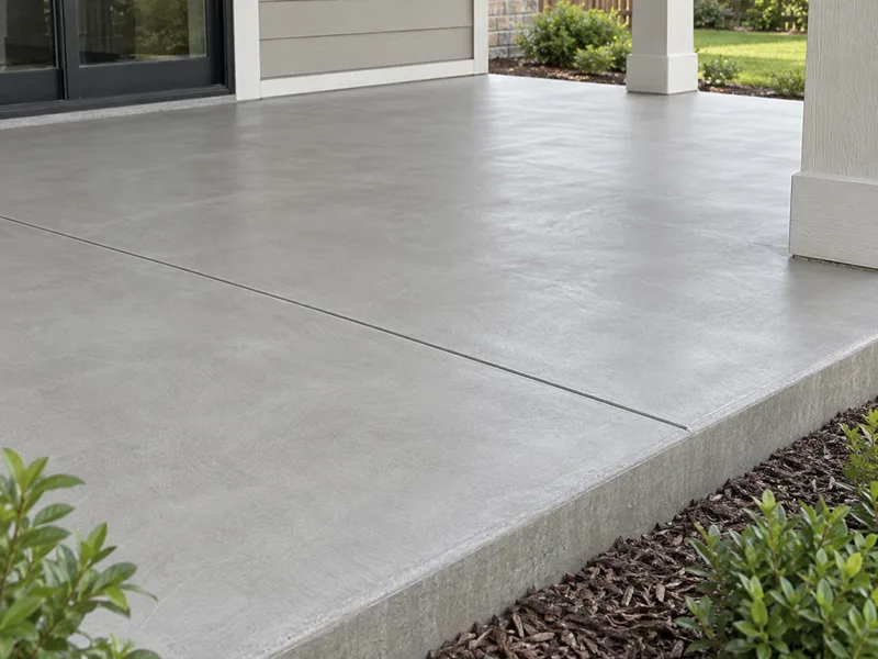Smooth / trowel finish concrete surface finish example