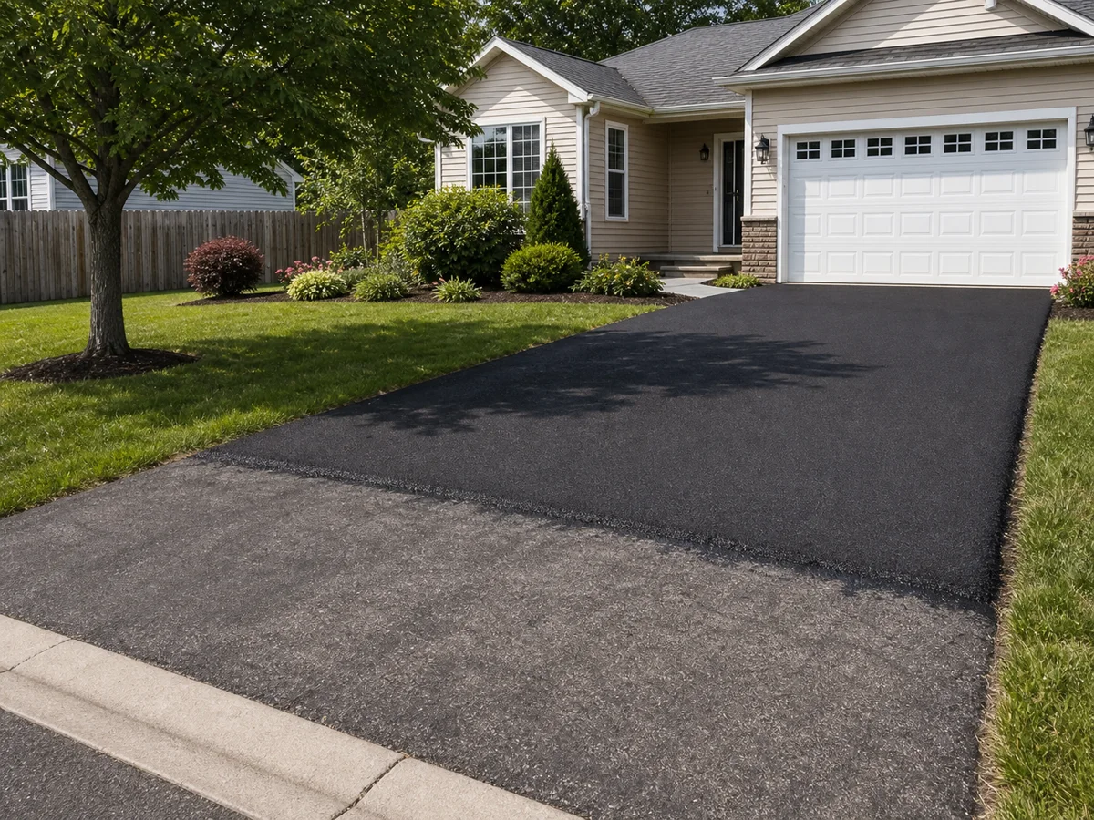 Asphalt overlay asphalt example