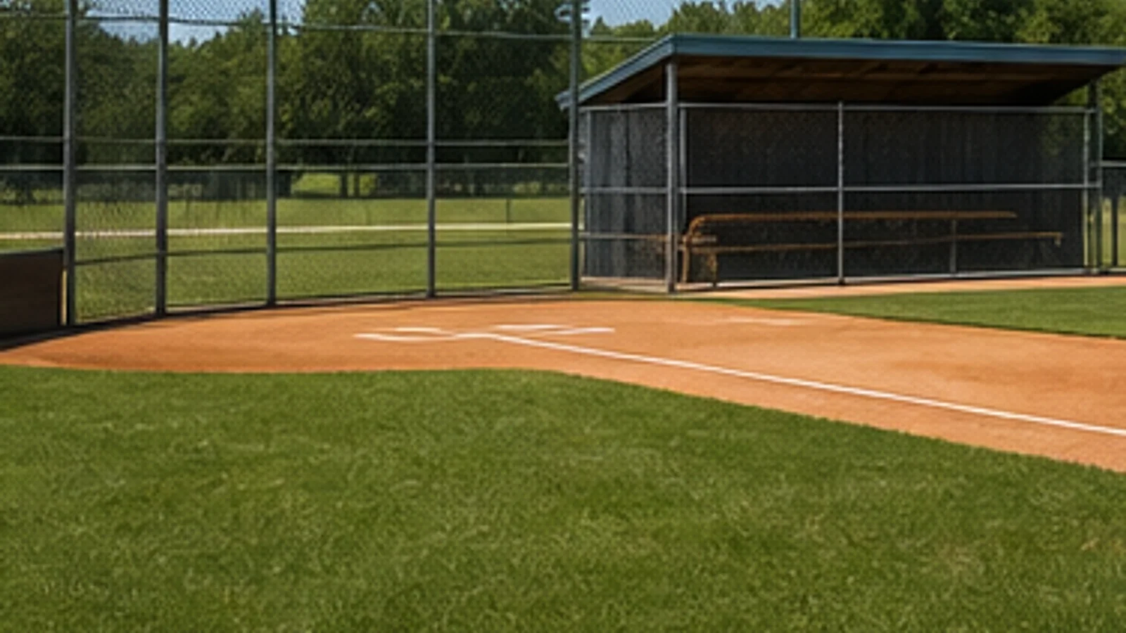 Baseball field planning example