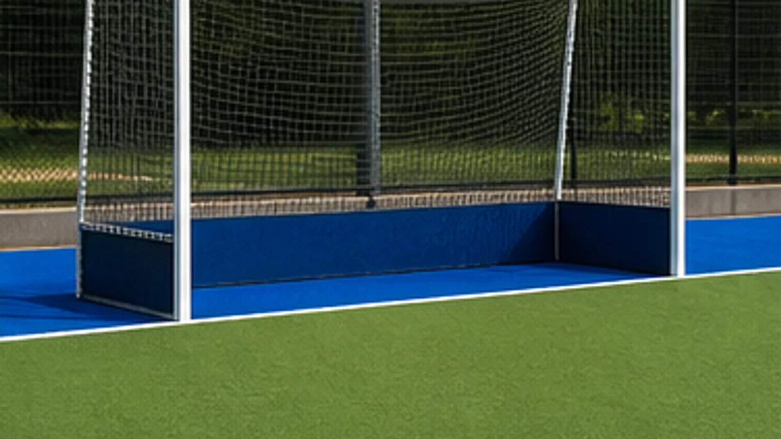 Field hockey field planning example